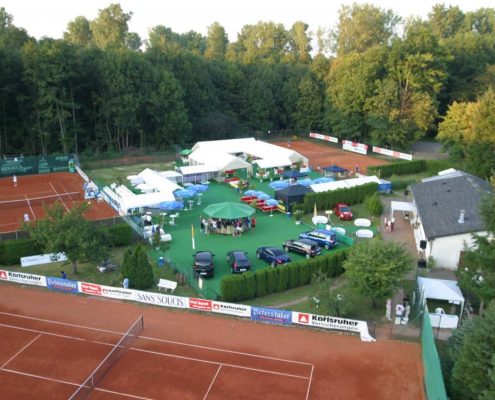 Die Tennisanlage vom TCRW Durmersheim